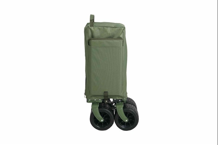 Collapsible Terrain Folding Wagon With Back Tailgate
