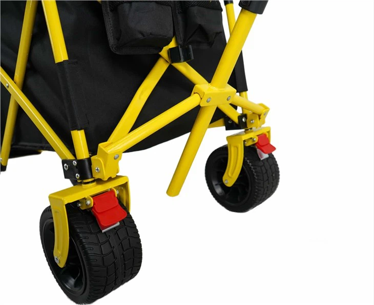 Outdoor Garden Portable Folding Wagon With Brakes