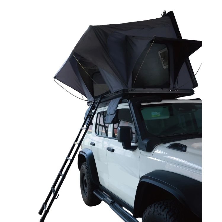 Side Open Expandable Car Rooftop Tent With Annex